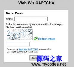 Web Wiz CAPTCHA 4.04