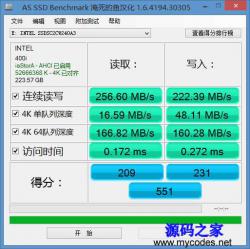 AS SSD Benchmark 1.9.5986.35387  ʾͼ